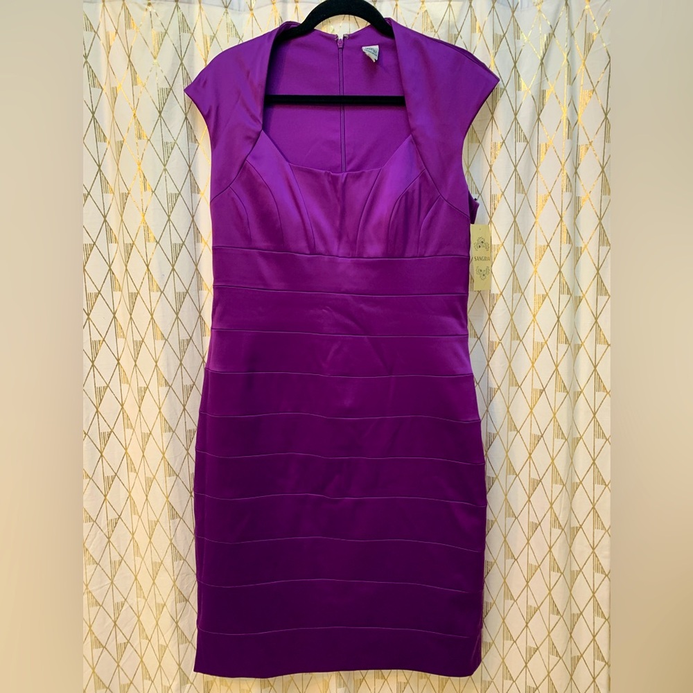 NWT RARE Sangria Purple Dress Size 14